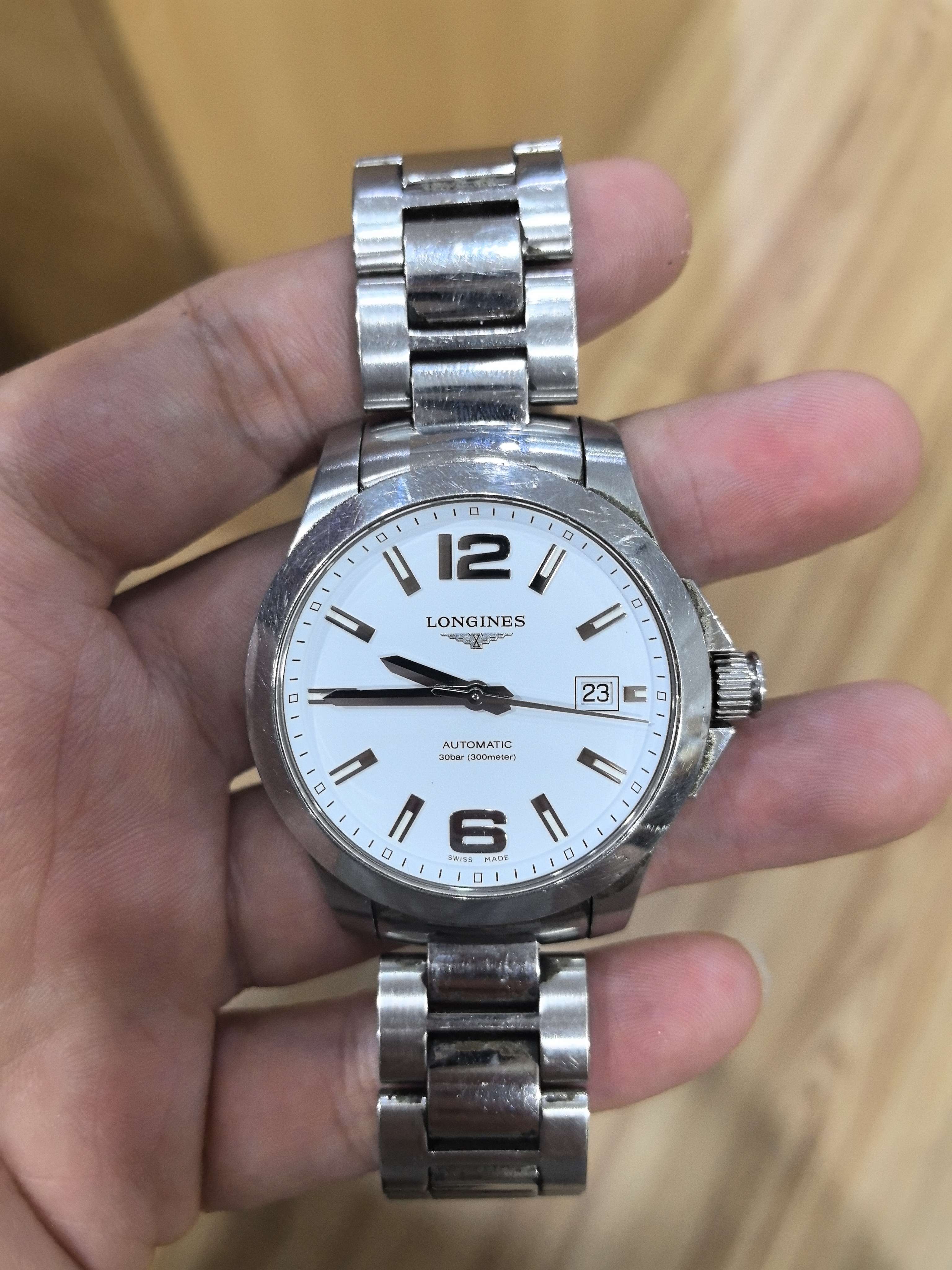 Longines Exercise Automatic (self-winding) watch 39 millimeters L3.676.4.16.6