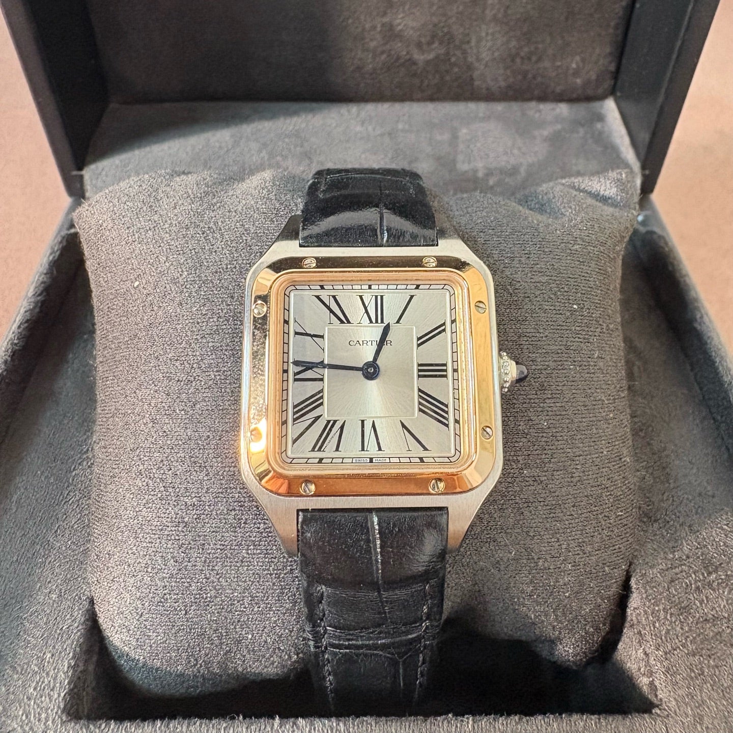 Cartier Santos-Dumont watch Quartz watch 38x27.5mm W2SA0012