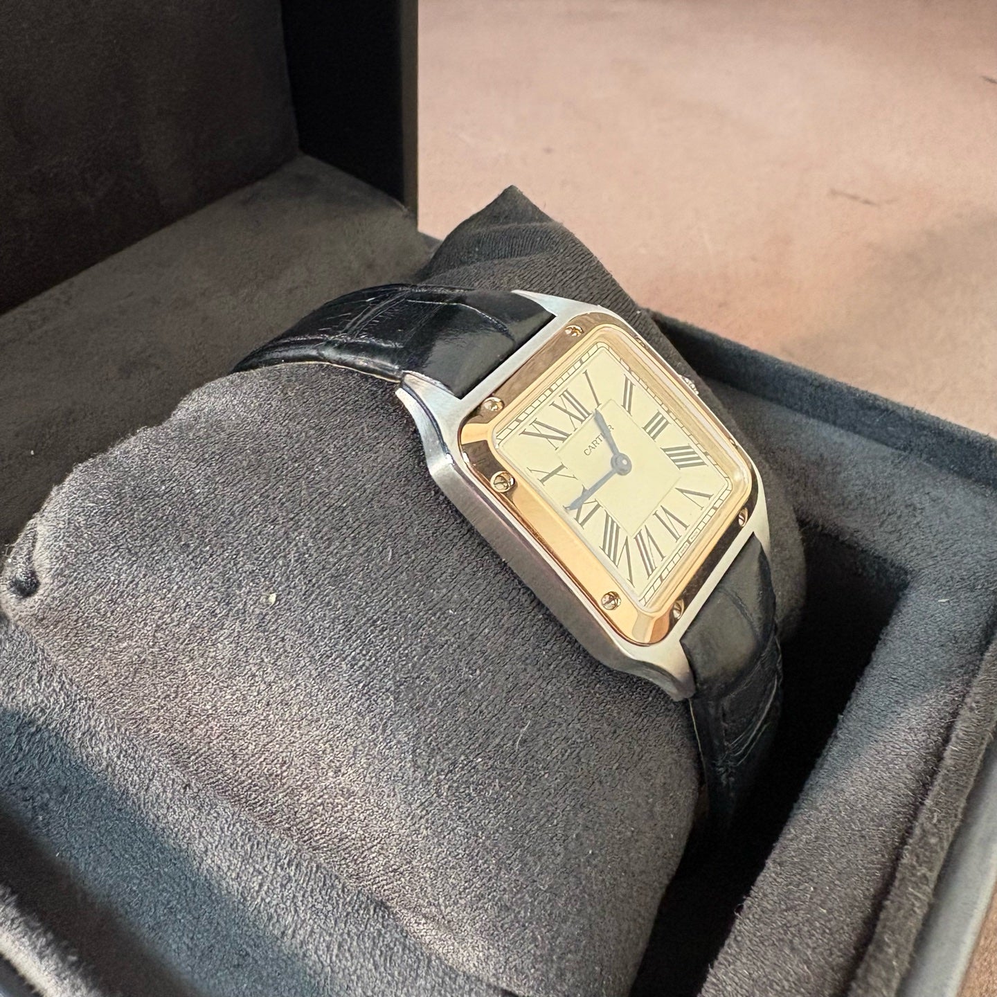 Cartier Santos-Dumont watch Quartz watch 38x27.5mm W2SA0012