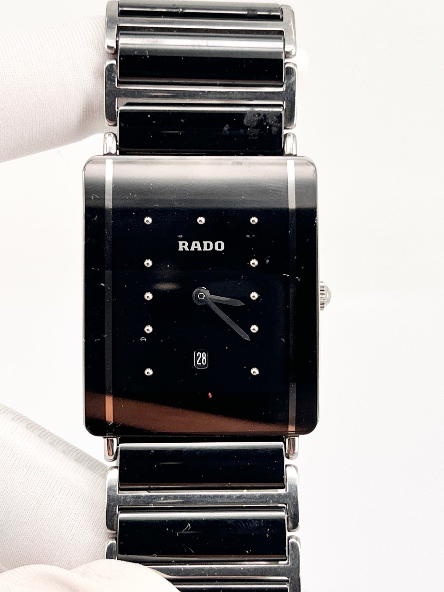 Rado Black Quartz watch