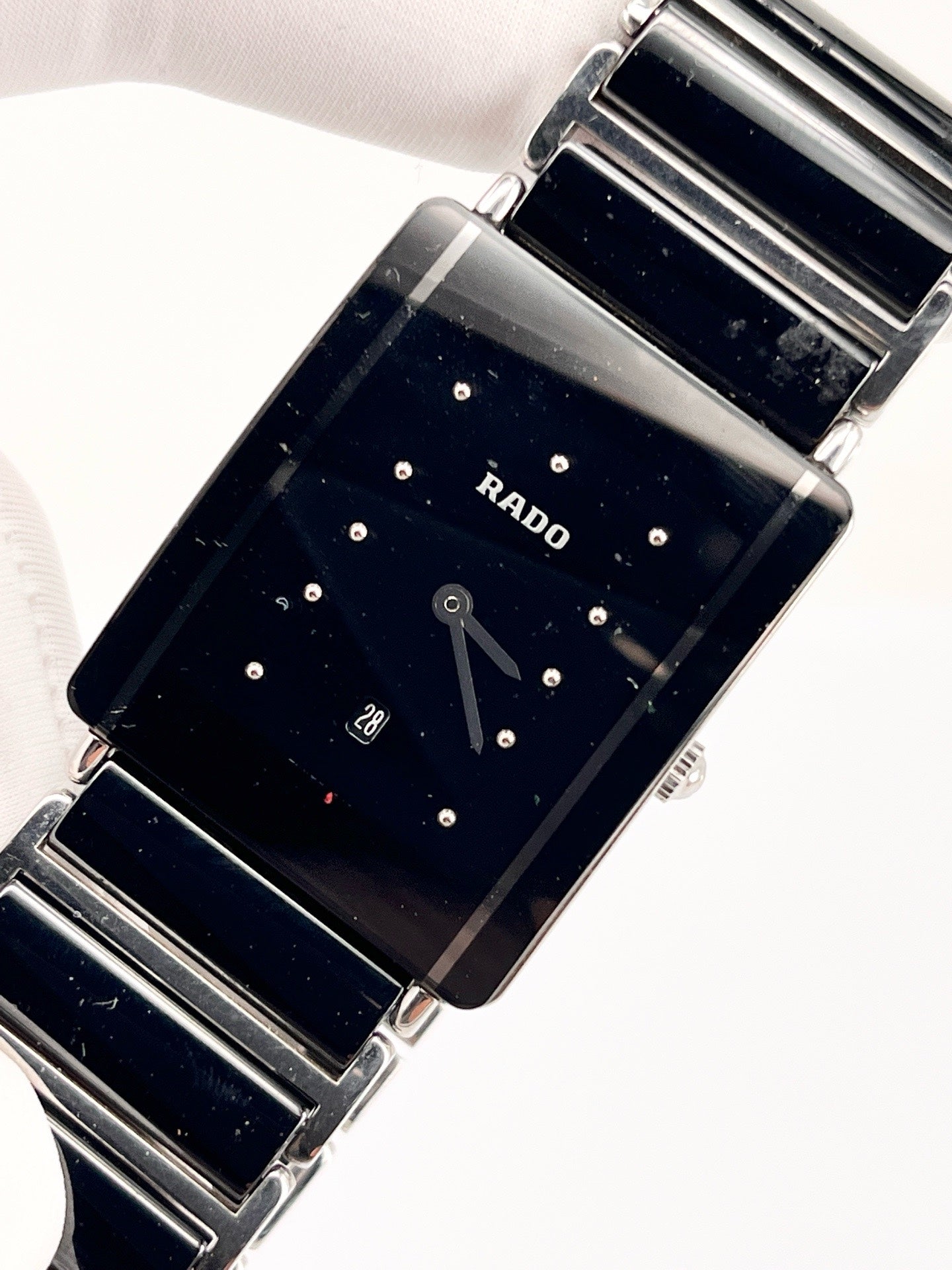 Rado Black Quartz watch