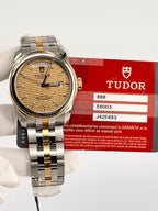 Tudor Yellow Automatic (self-winding) watch