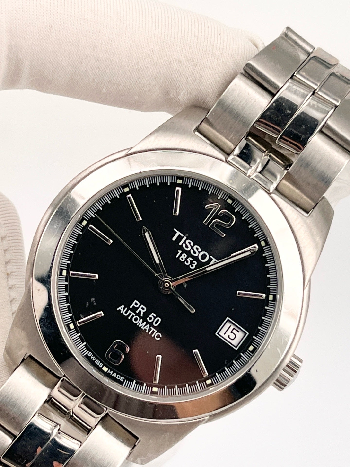 Tissot Black Automatic (self-winding) watch