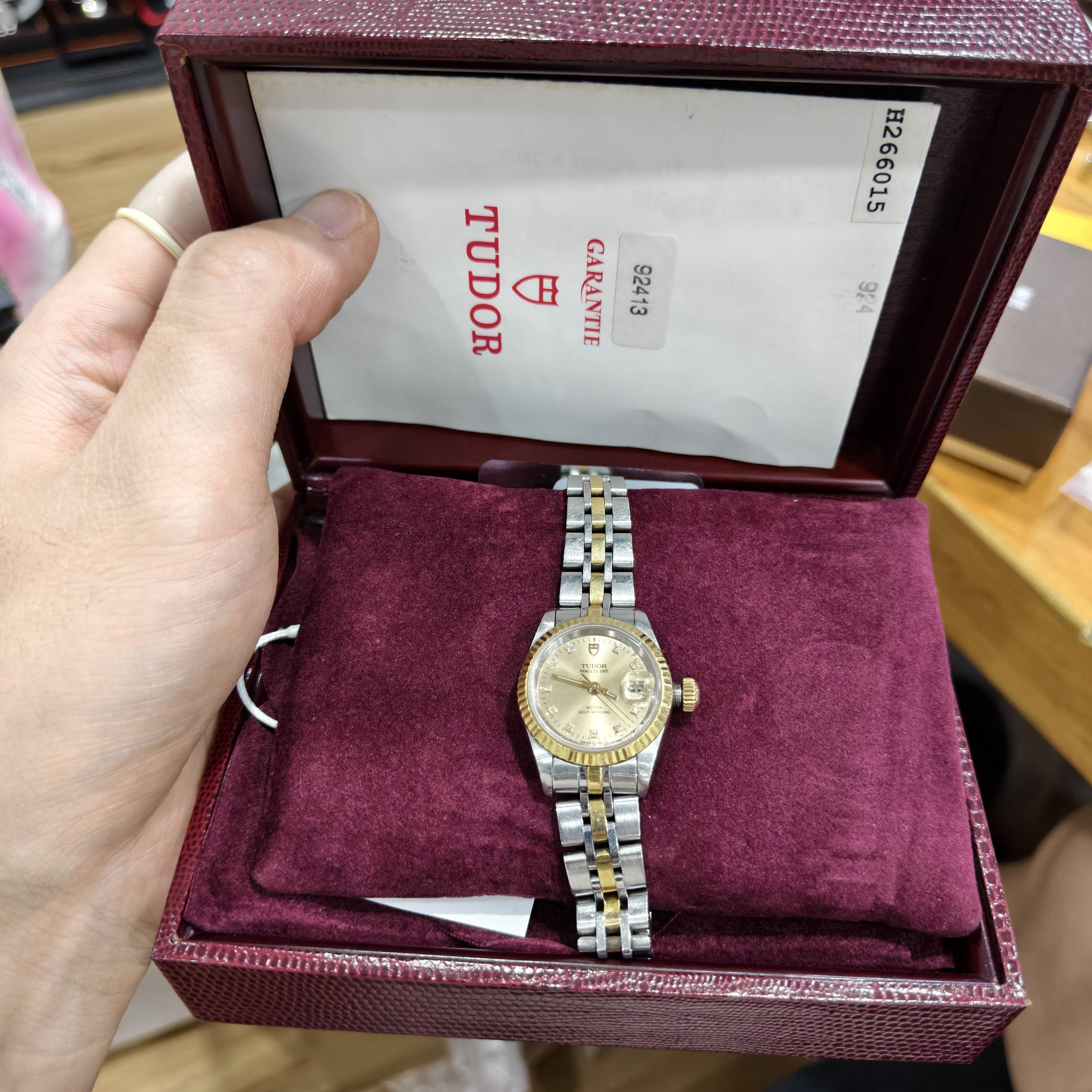 Tudor Princess Calendar Model 25 millimeters m92413-0006