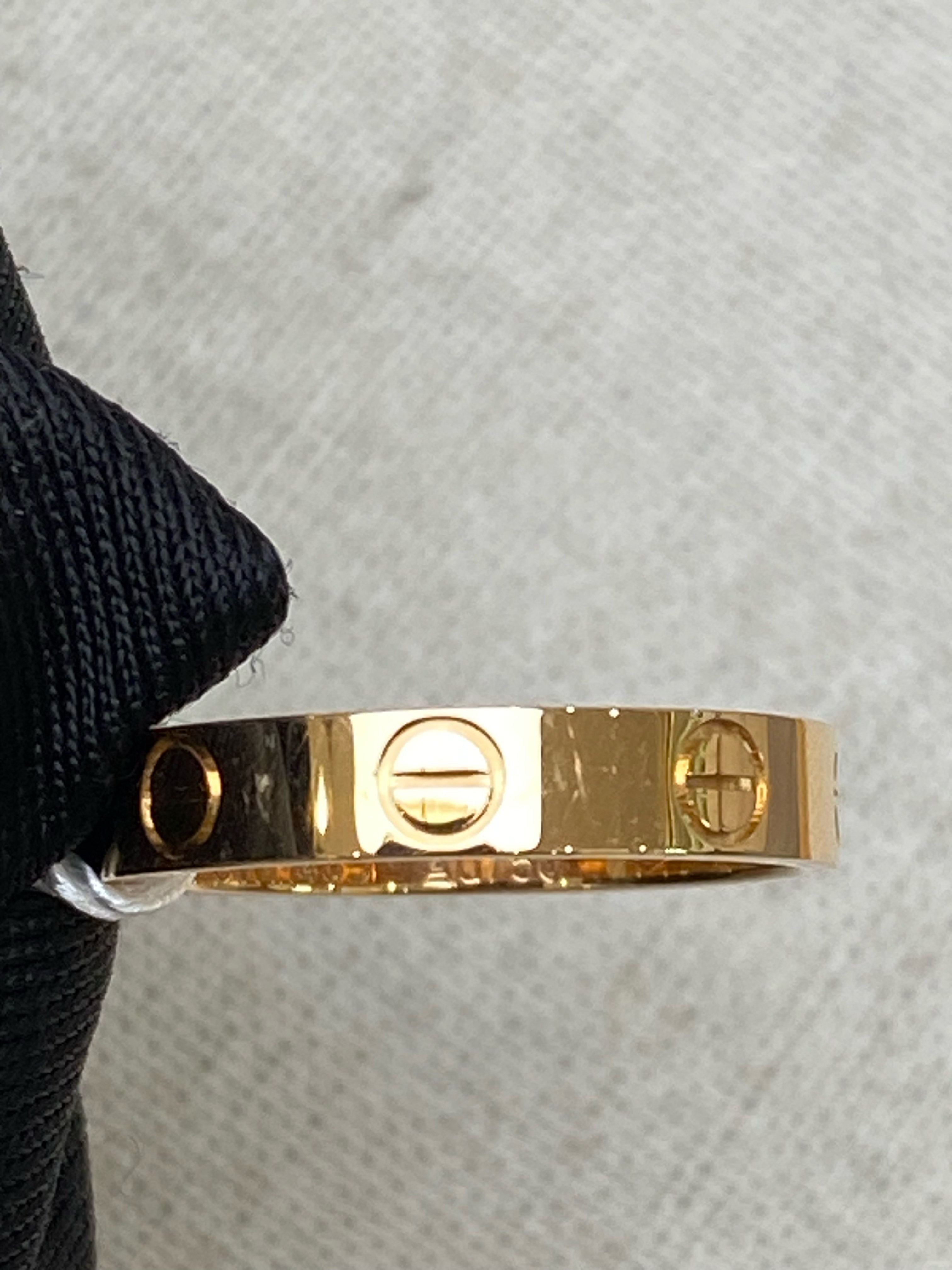 Cartier Rose gold Ring