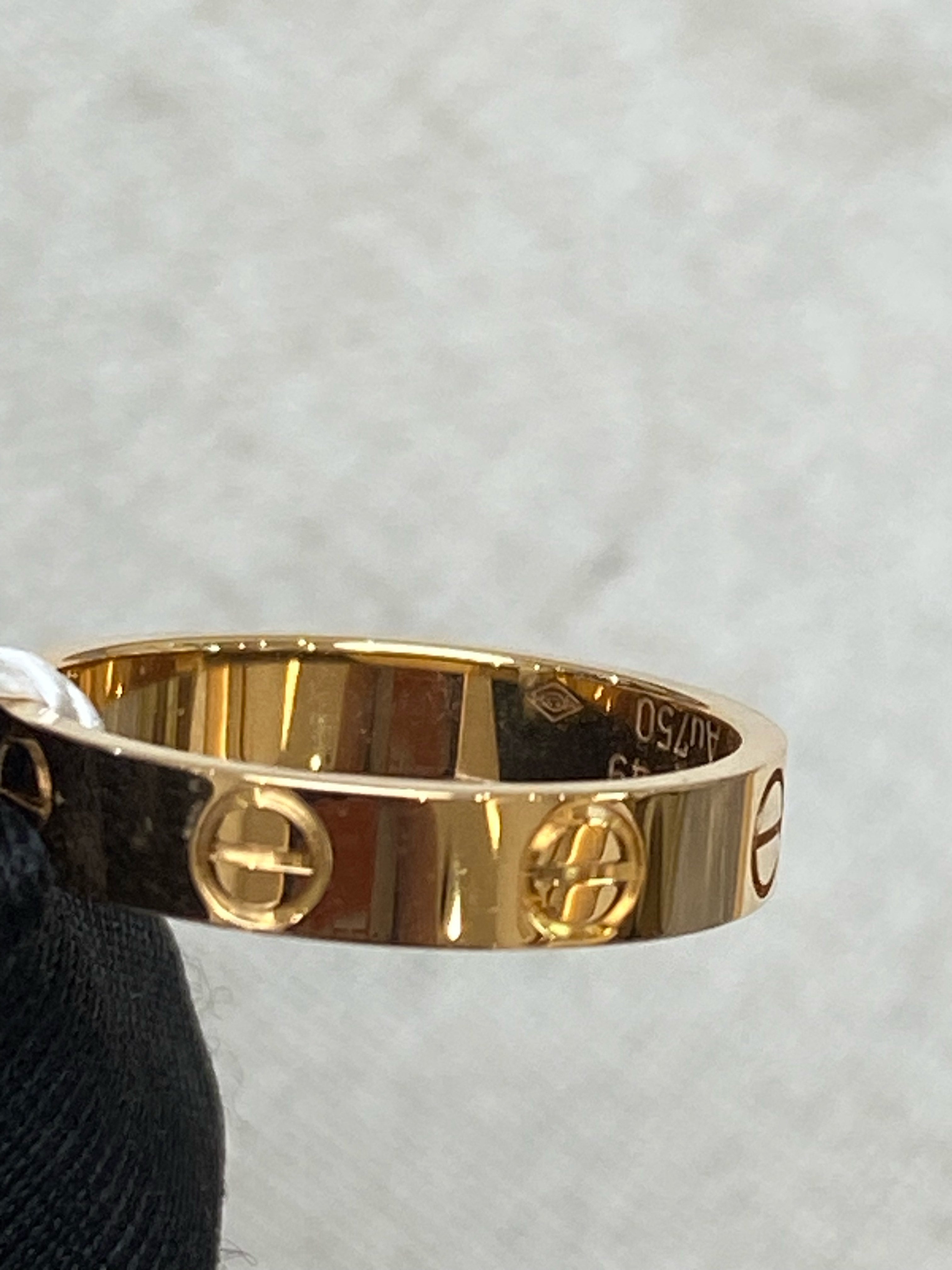 Cartier Rose gold Ring