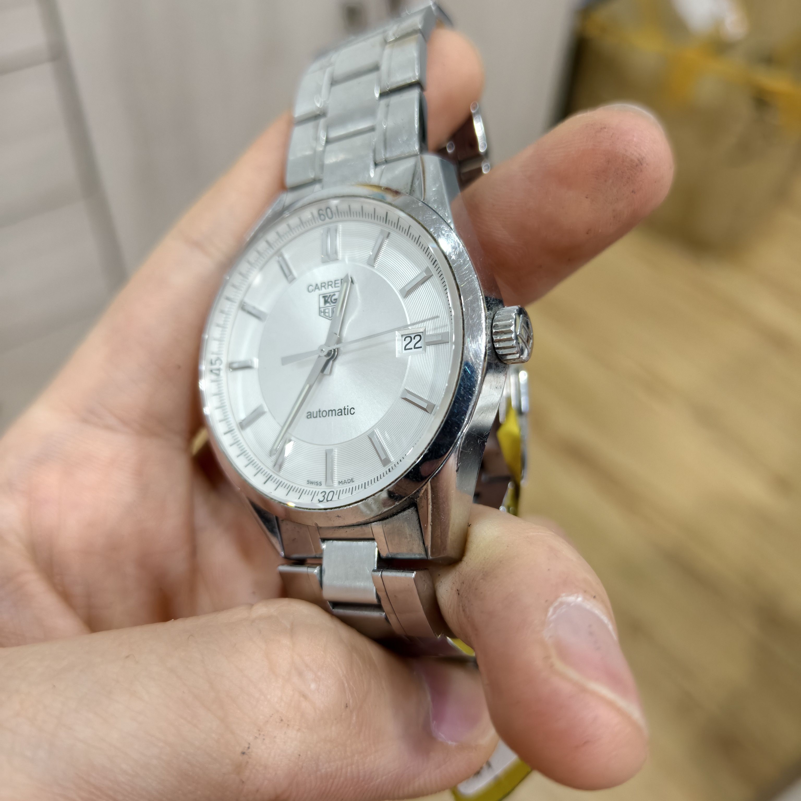 TAG Heuer Carayla Automatic (self-winding) watch 39MM WV211A.BA0787