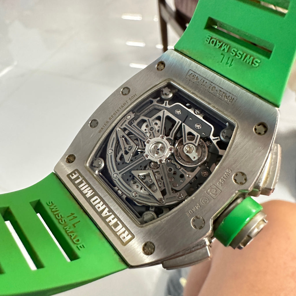 Richard Mille Roberto Mancini self-winding flyback chronograph 50.00 x 42.70 mm RM 11-01