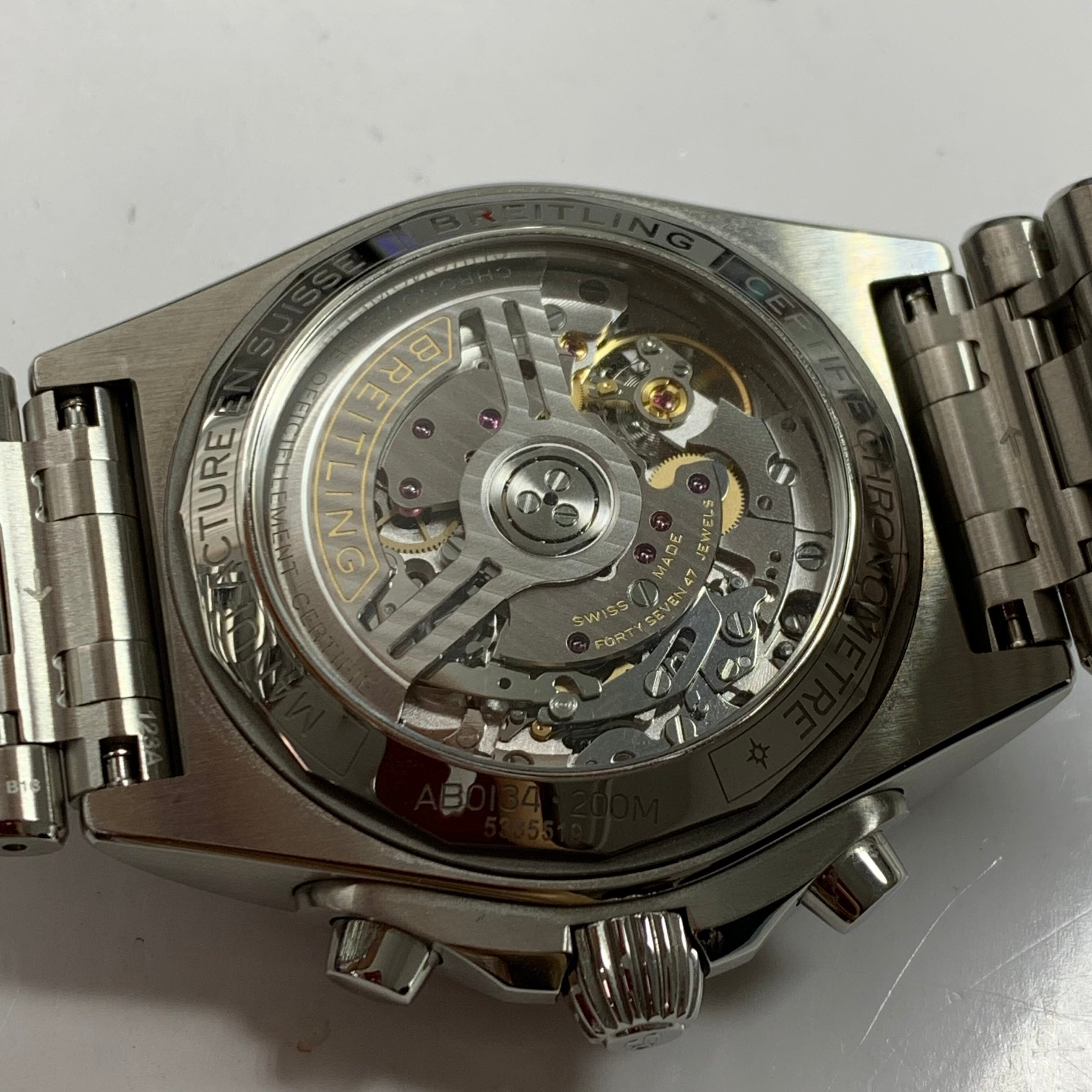 Breitling Chronomat mechanical timekeeping collection Mechanical watch 42 millimeters AB0134101C1A1