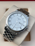 Longines Classic White Automatic (self-winding) watch 38.5 millimeters L4.899.4.21.6