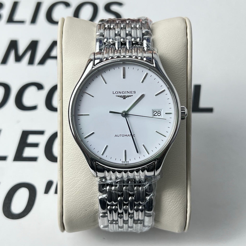Longines Elegance White Automatic (self-winding) watch 35 millimeters L4.860.4.12.6