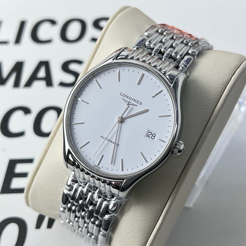 Longines Elegance White Automatic (self-winding) watch 35 millimeters L4.860.4.12.6