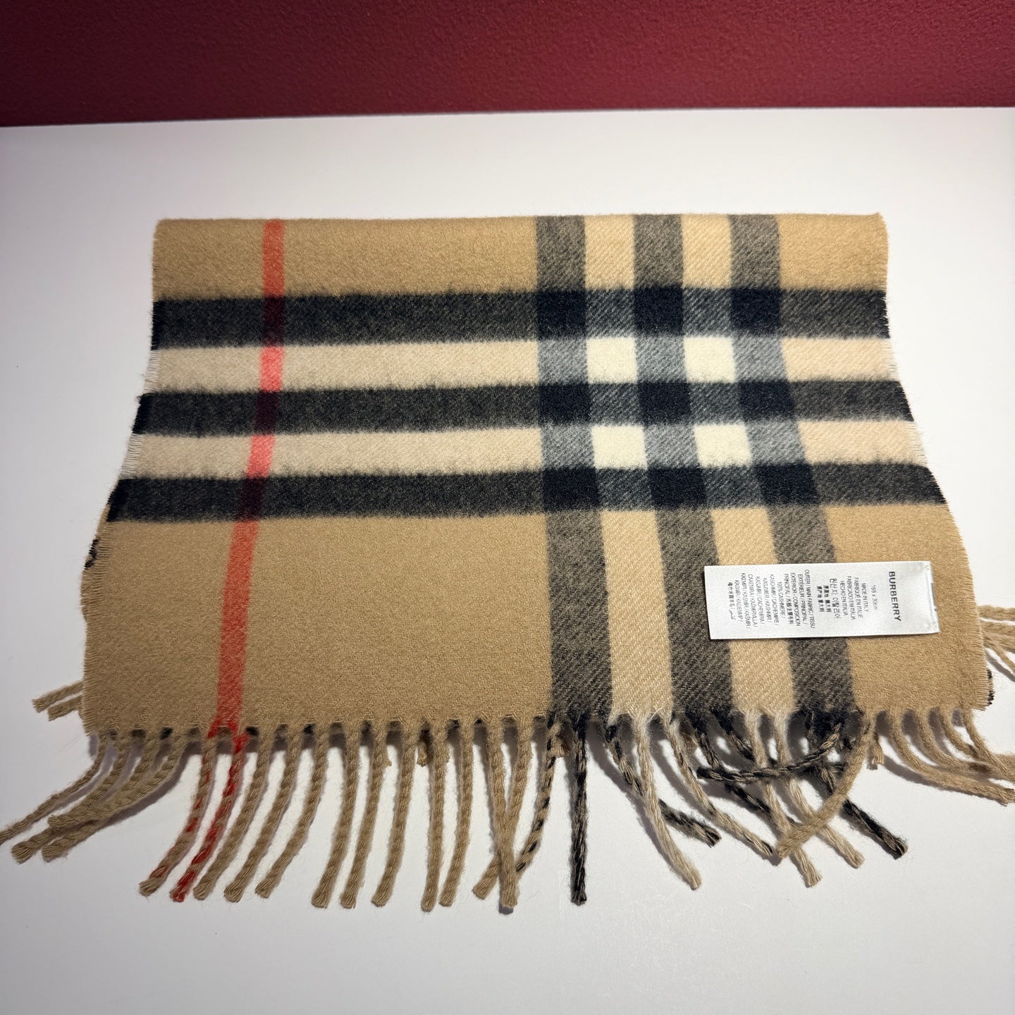 Burberry Brown Scarf