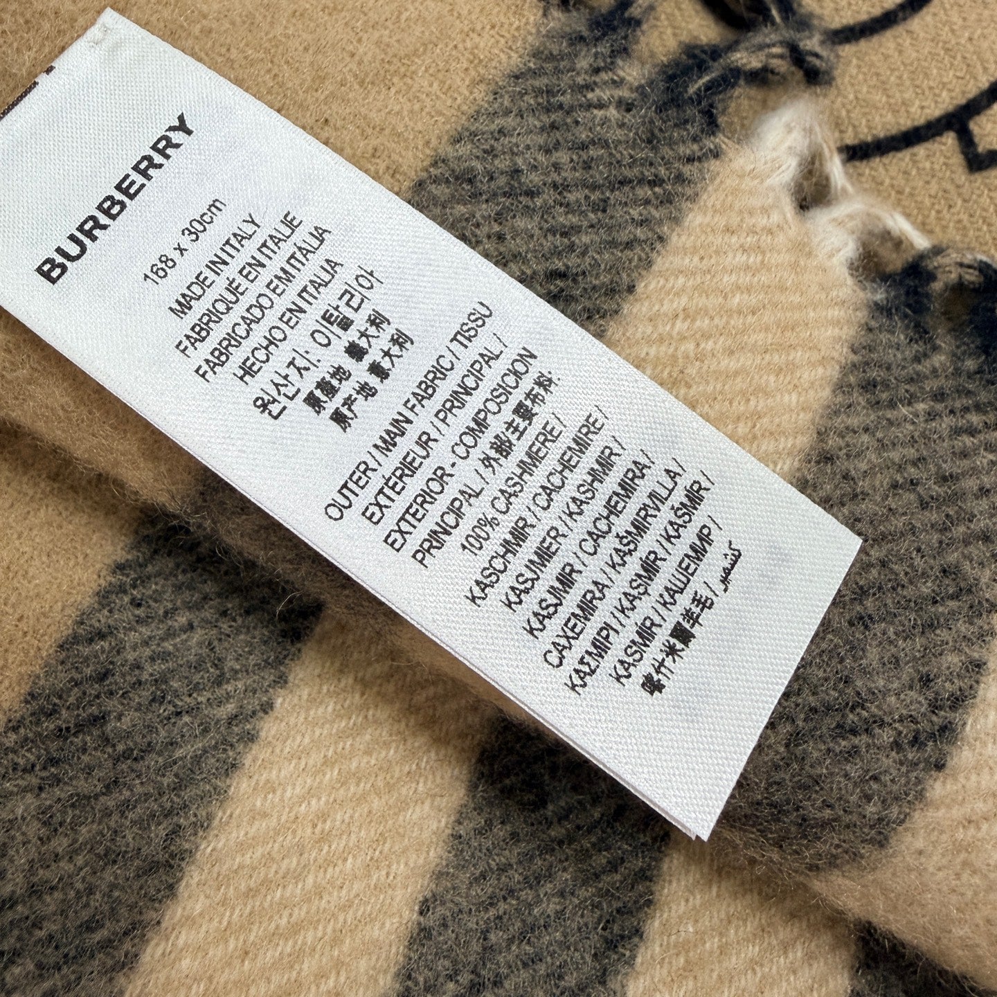 Burberry Brown Scarf