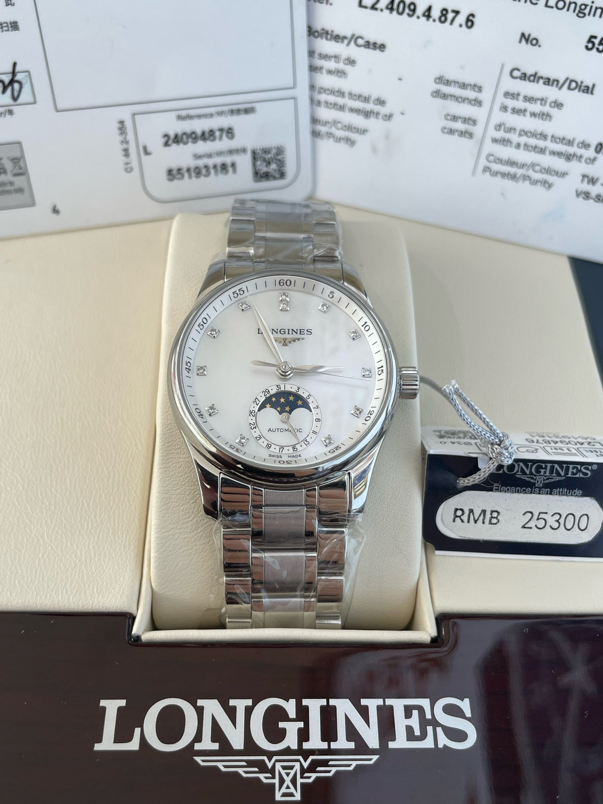Longines Longines Master Collection Mechanical watch 34.00mm L2.409.4.87.6