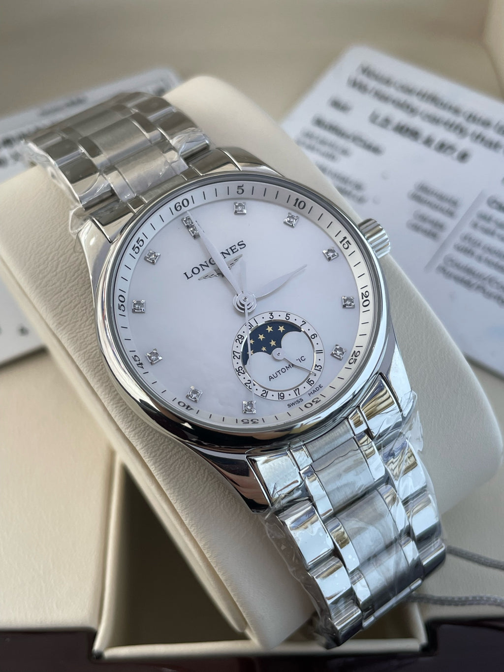 Longines Longines Master Collection Mechanical watch 34.00mm L2.409.4.87.6
