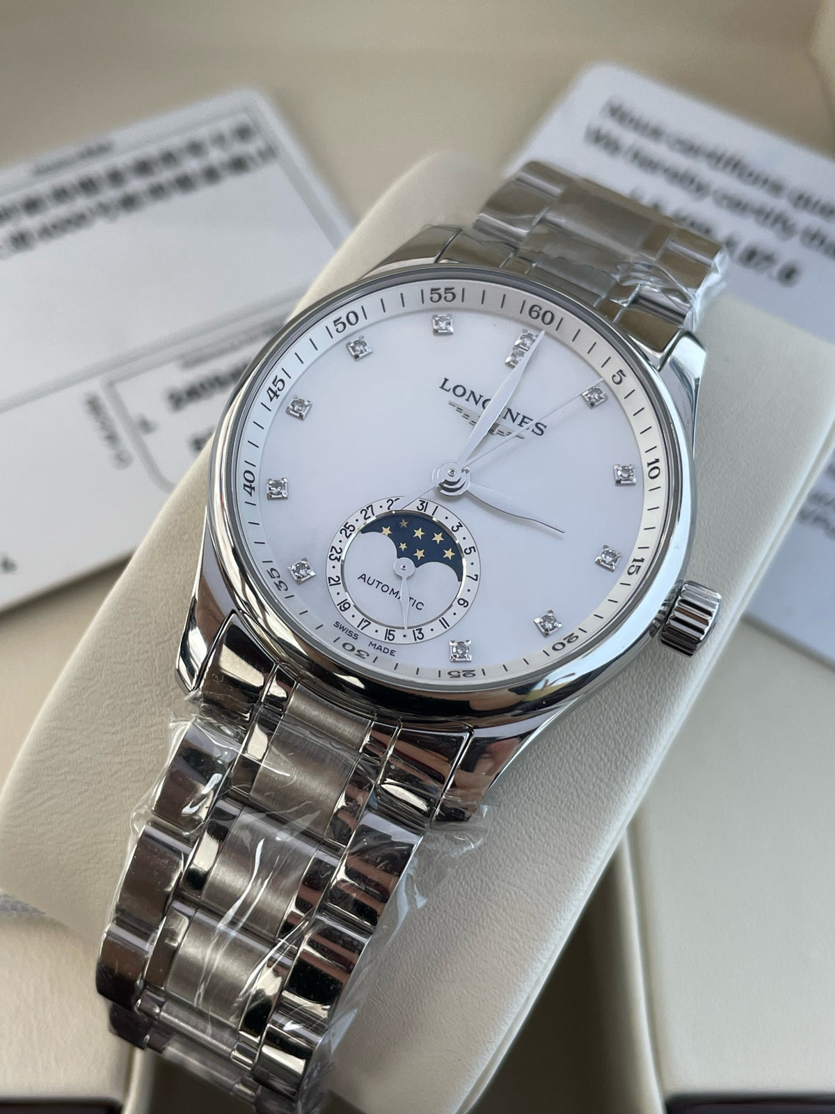 Longines Longines Master Collection Mechanical watch 34.00mm L2.409.4.87.6