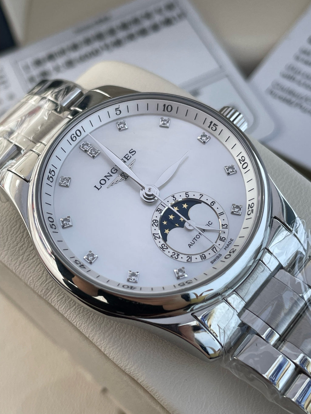 Longines Longines Master Collection Mechanical watch 34.00mm L2.409.4.87.6