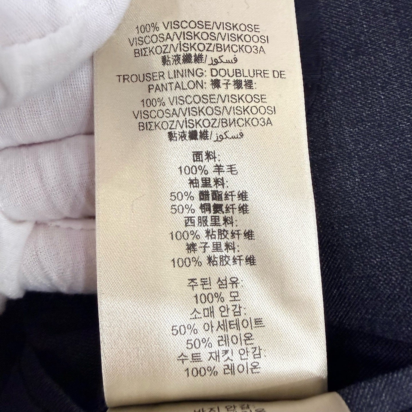 Burberry Black Suit
