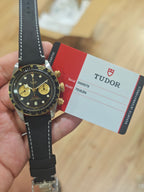 Tudor Pearl Harbor Chronograph in Gold and Steel 41 millimeters m79363n-0002