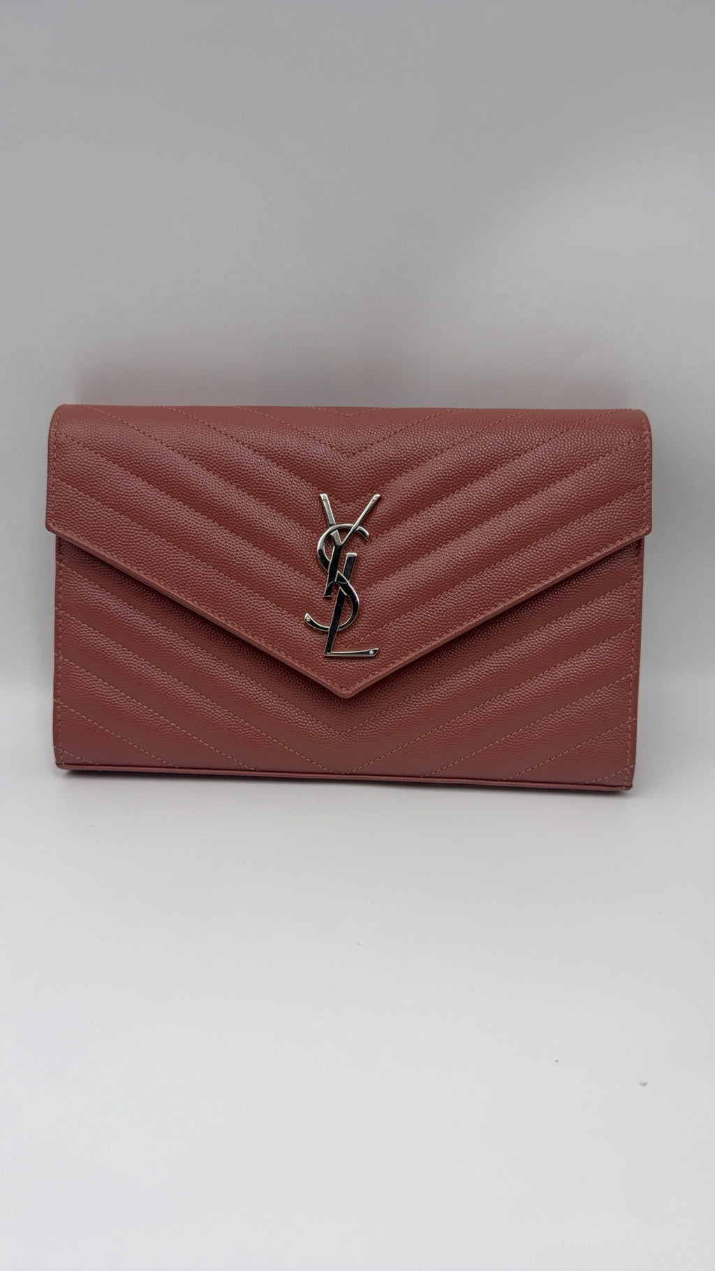 Saint laurent ENVELOPPE series mini bag Leather Black 19 x 12,5 x 3,5 CM 393953BOW016008