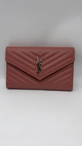 Saint laurent ENVELOPPE series mini bag Leather Black 19 x 12,5 x 3,5 CM 393953BOW016008