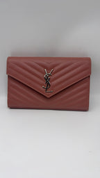 Saint laurent ENVELOPPE series mini bag Leather Black 19 x 12,5 x 3,5 CM 393953BOW016008
