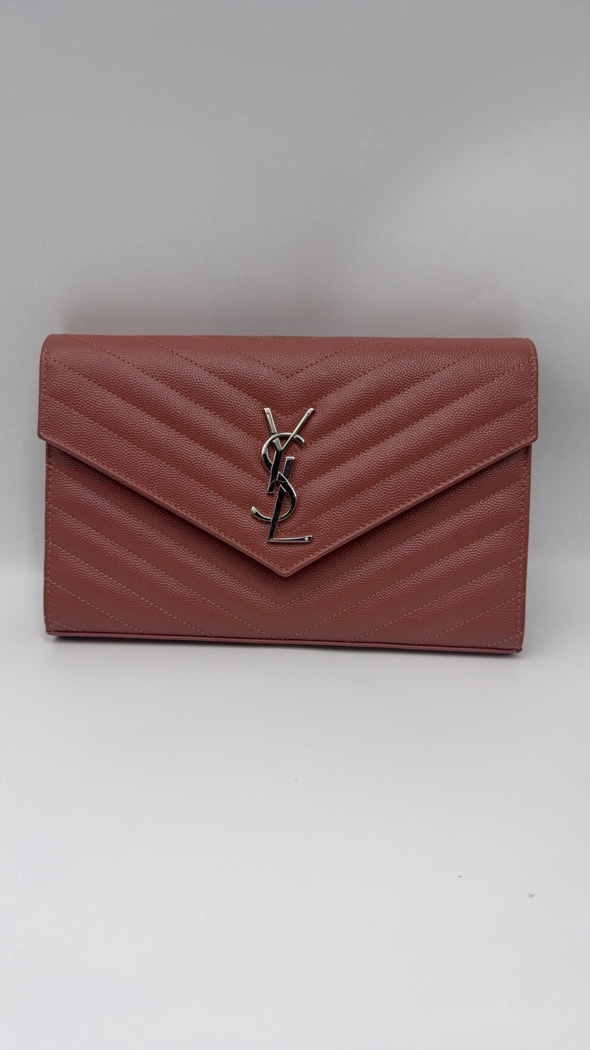 Saint laurent ENVELOPPE series mini bag Leather Black 19 x 12,5 x 3,5 CM 393953BOW016008