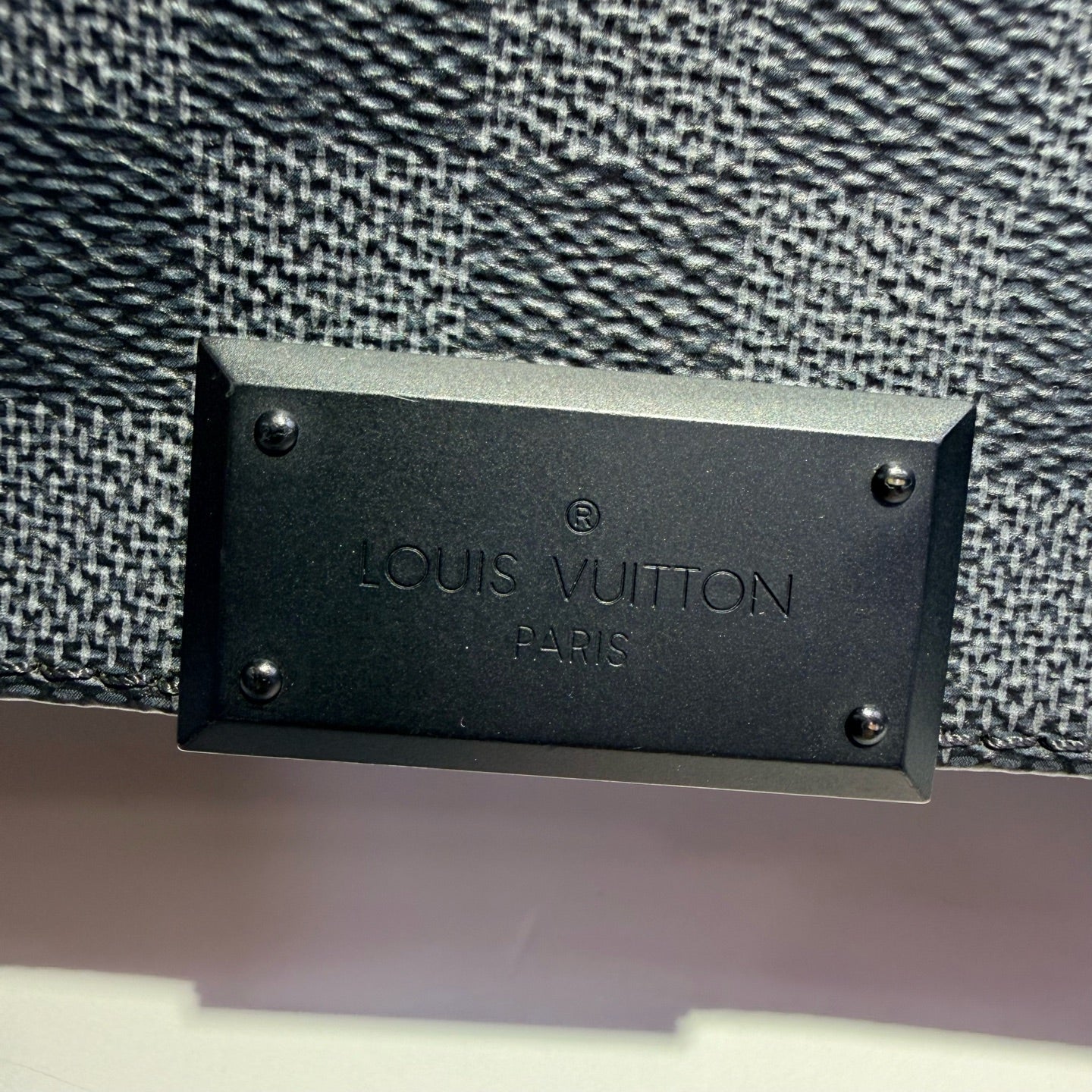 Louis Vuitton Black Messenger Bag 32 cm long x 8 cm wide x 32 cm high N41272