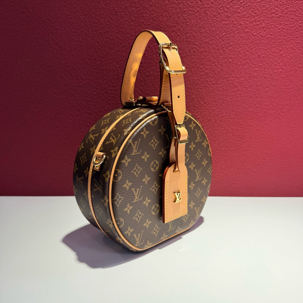 Louis Vuitton Petite Boite Chapeau Crossbody 17.5x 16.5x 7.5 cm M43514