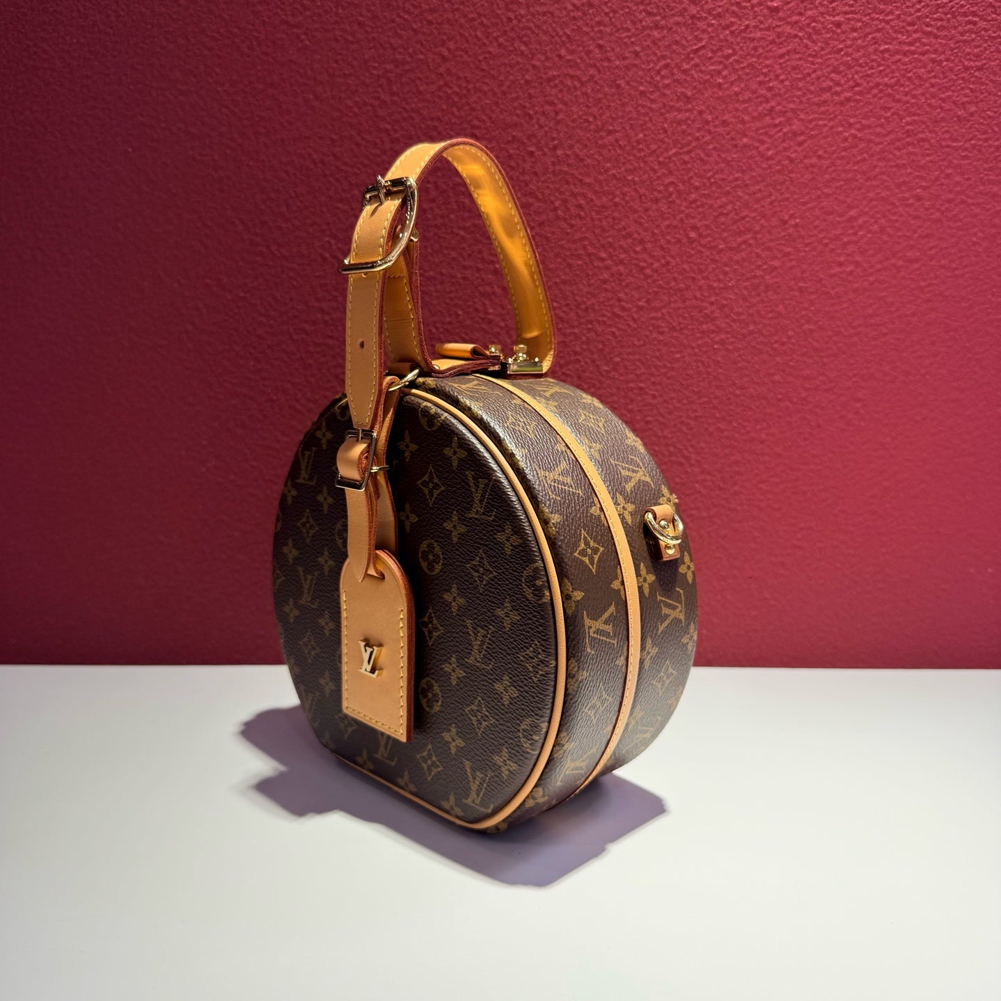 Louis Vuitton Petite Boite Chapeau Crossbody 17.5x 16.5x 7.5 cm M43514