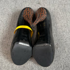 空白 Black High heels