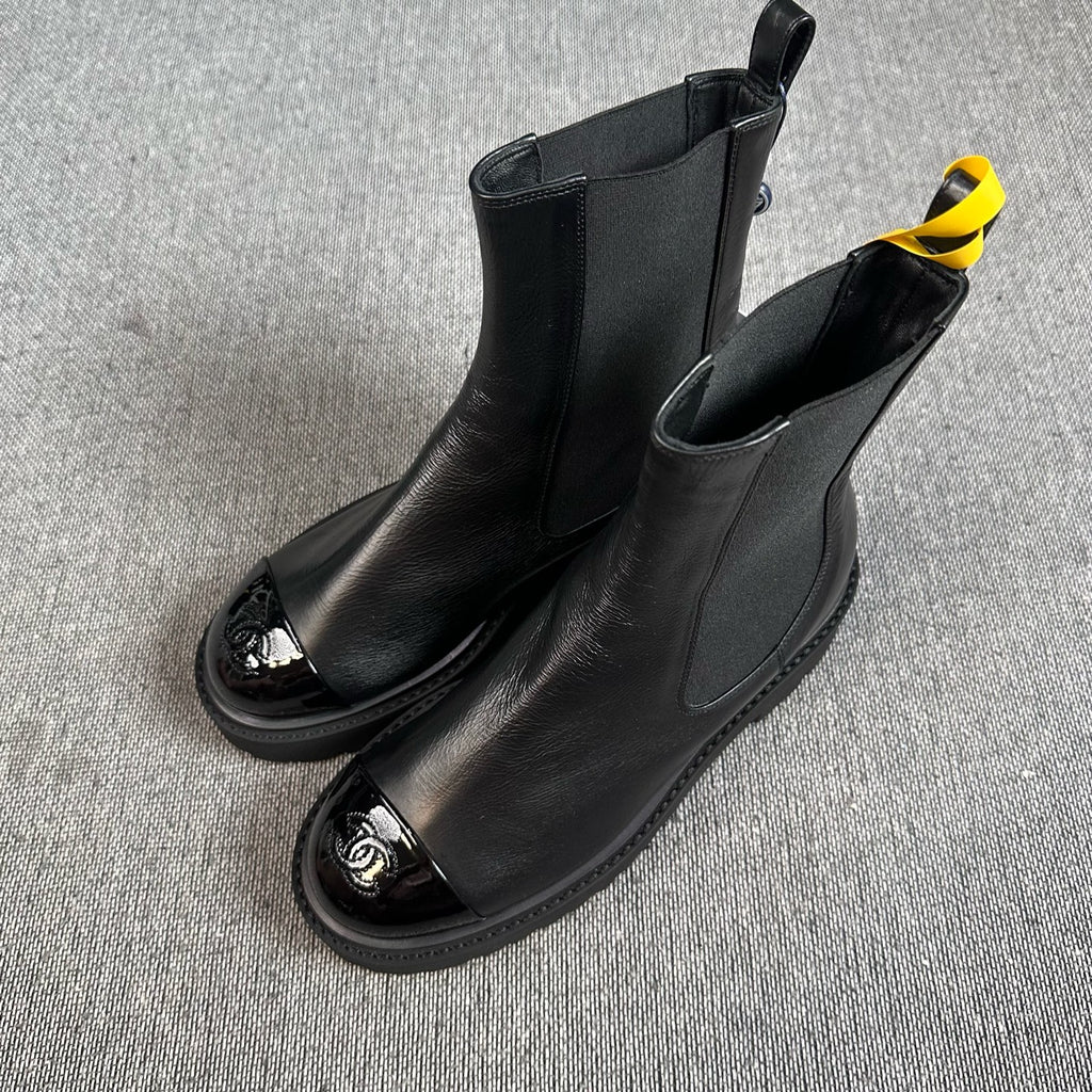 Chanel Black Ankle boots