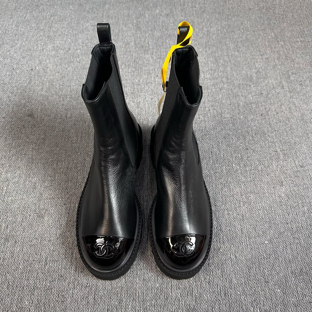 Chanel Black Ankle boots