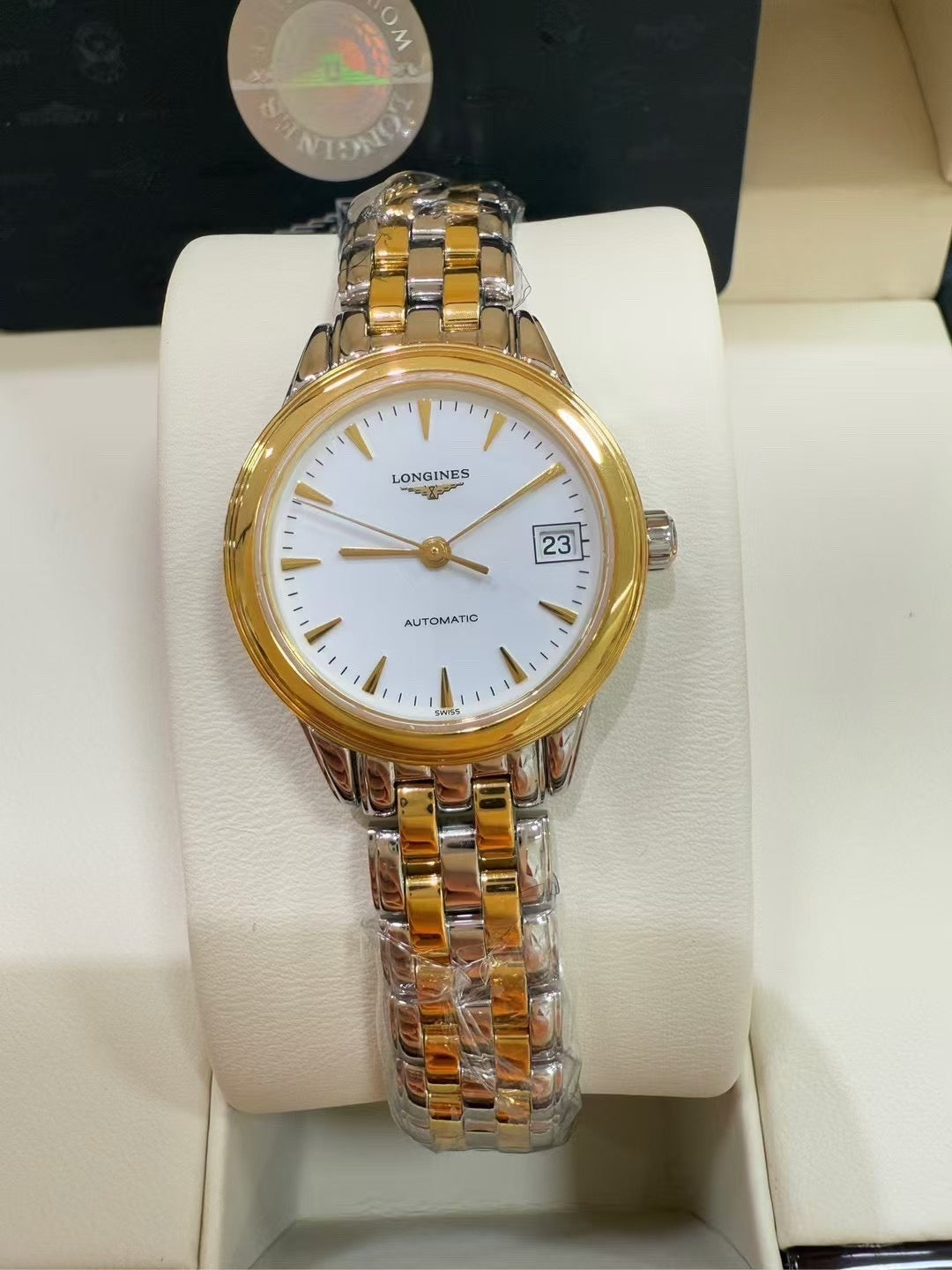 Longines Flagship Series White Automatic (self-winding) watch 26.00 MM L4.274.3.22.7