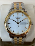 Longines Classic White Automatic (self-winding) watch 35.6 millimeters L4.799.3.22.7