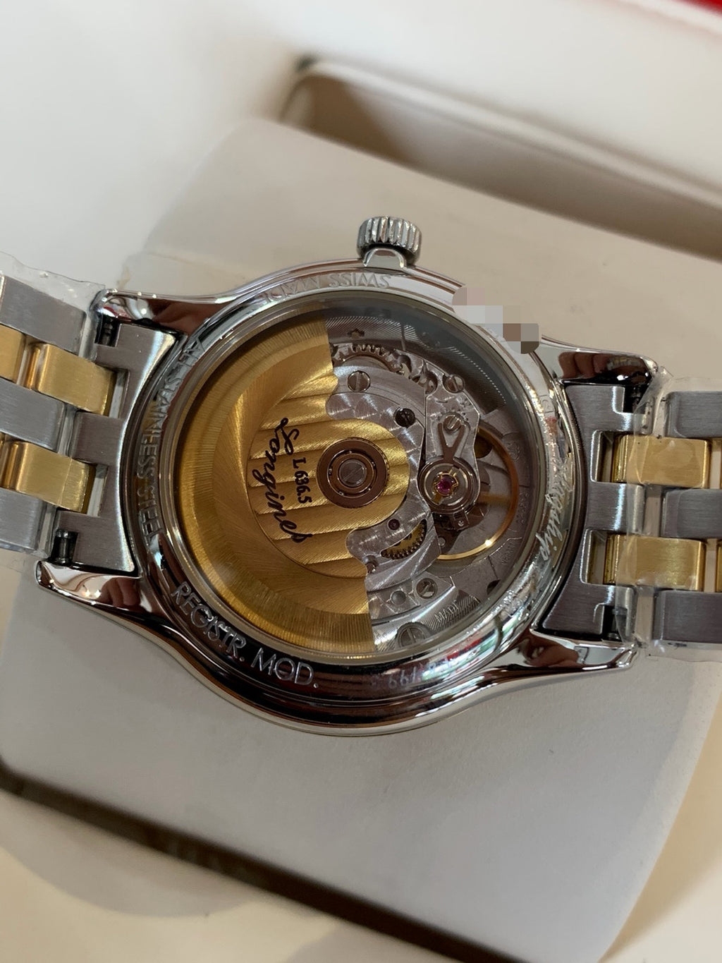 Longines Classic White Automatic (self-winding) watch 35.6 millimeters L4.799.3.22.7