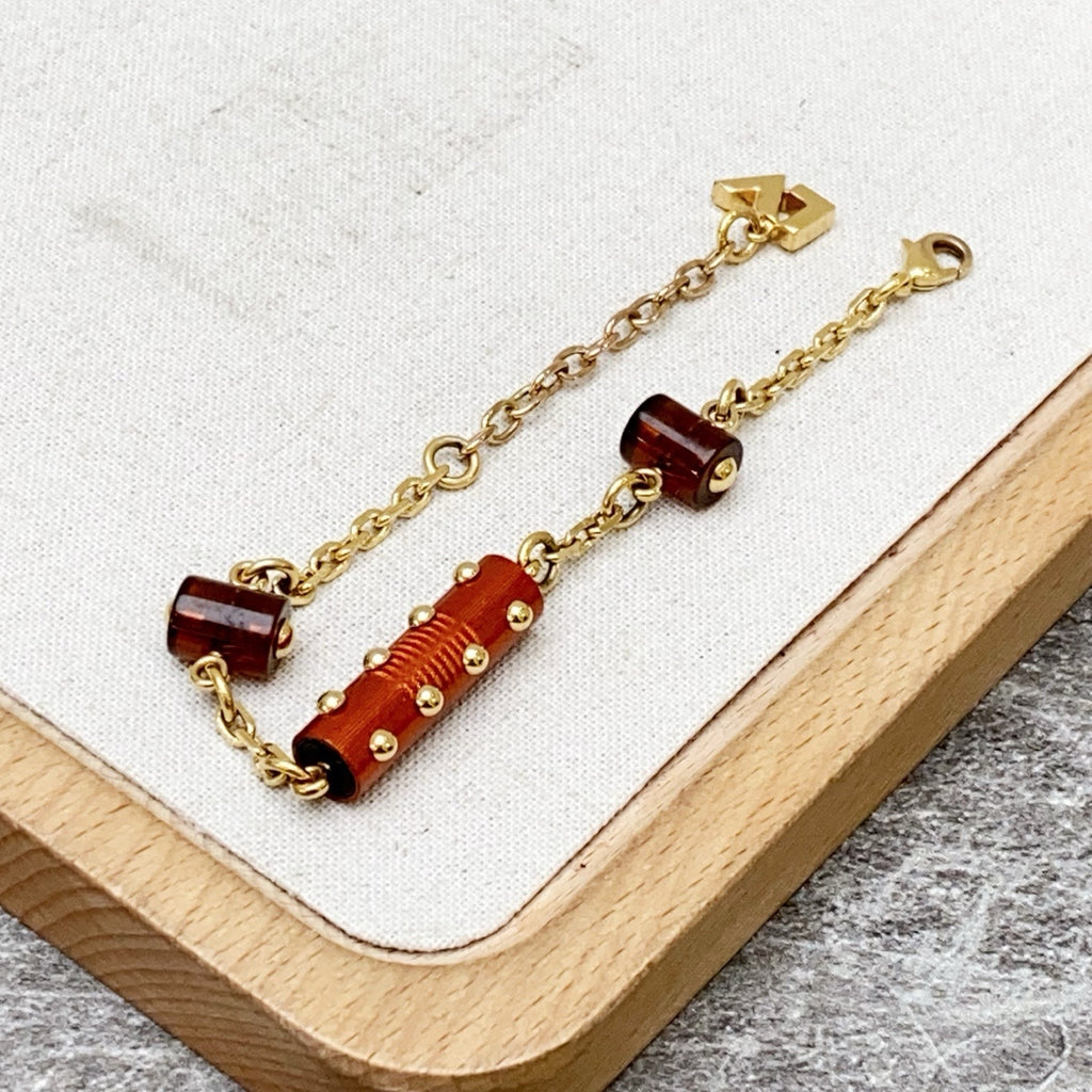 Louis Vuitton Orange Bracelet