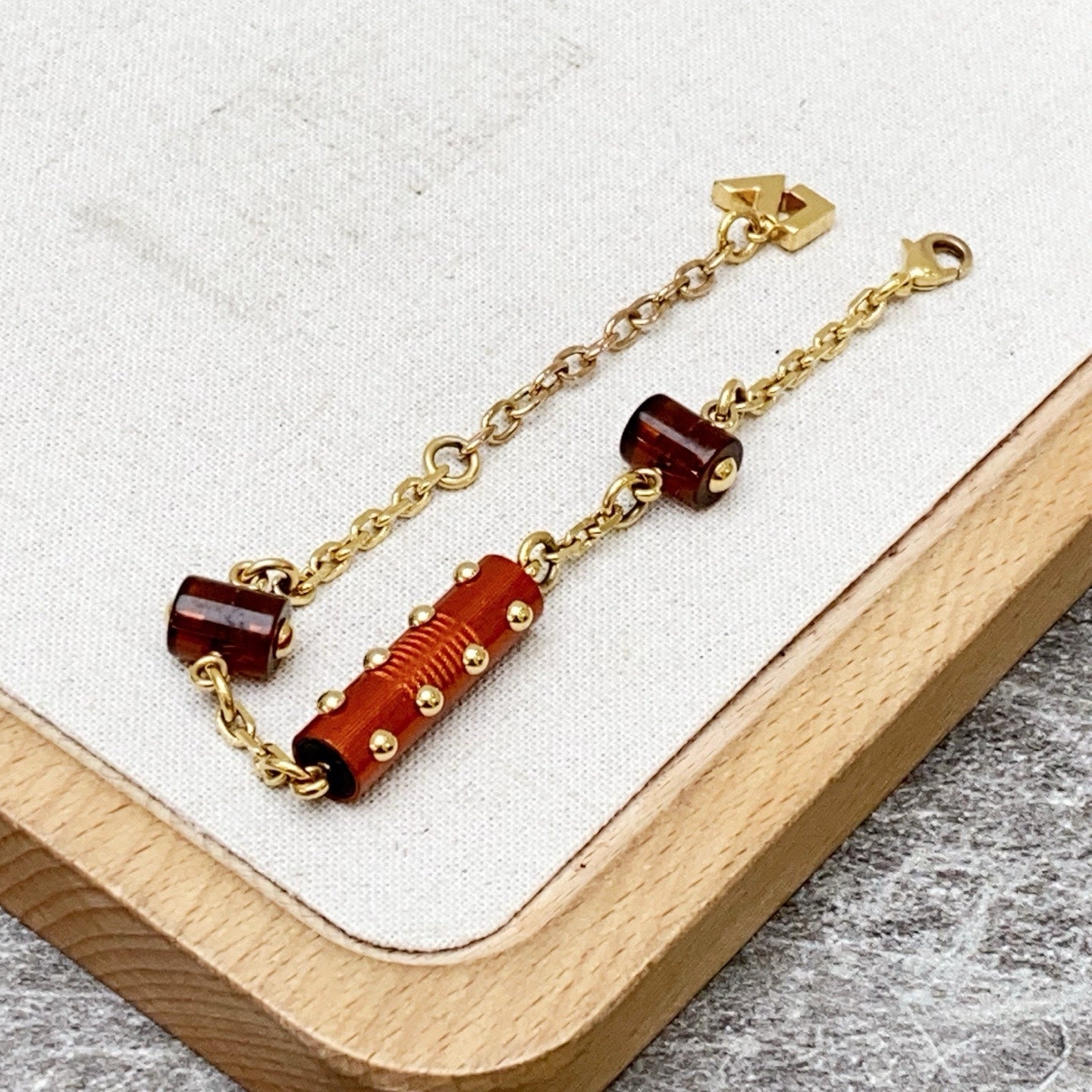 Louis Vuitton Orange Bracelet