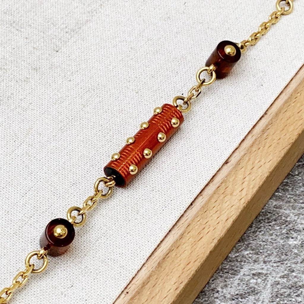 Louis Vuitton Orange Bracelet
