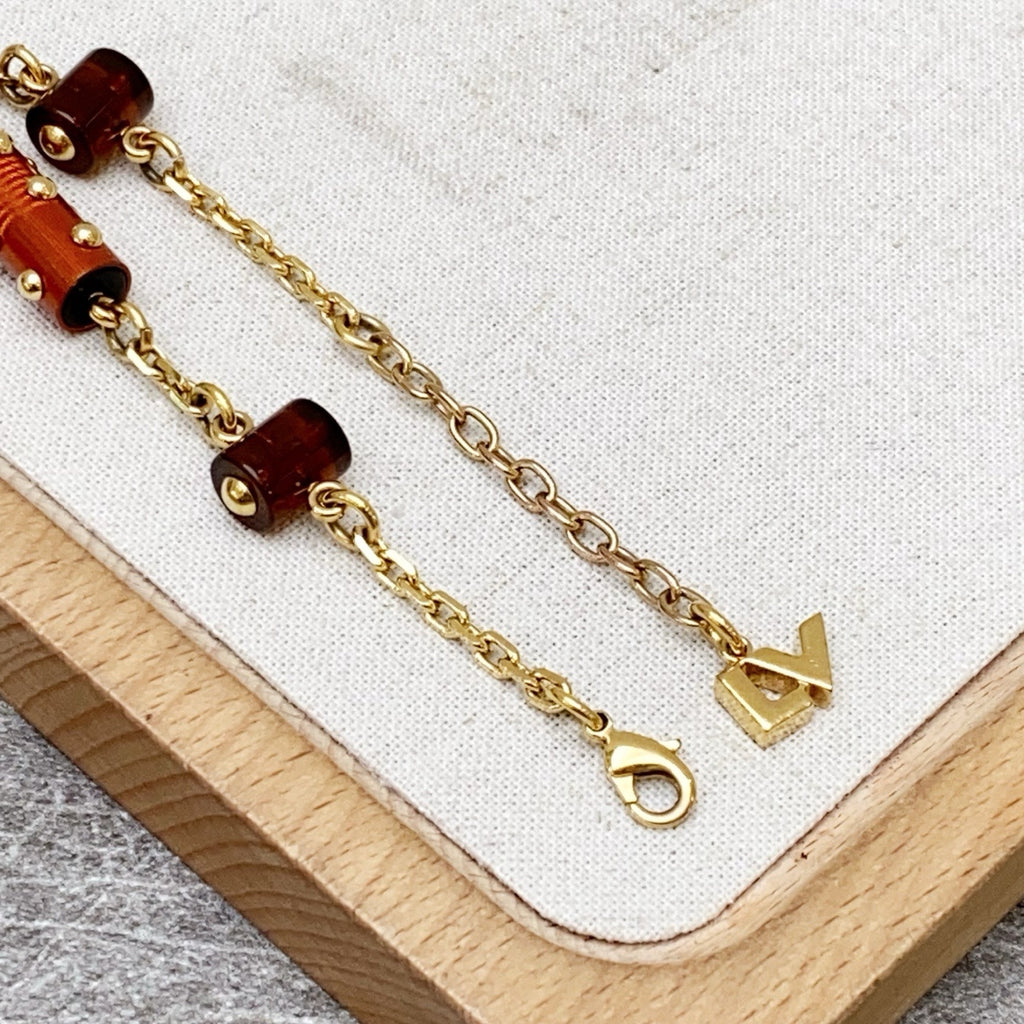 Louis Vuitton Orange Bracelet