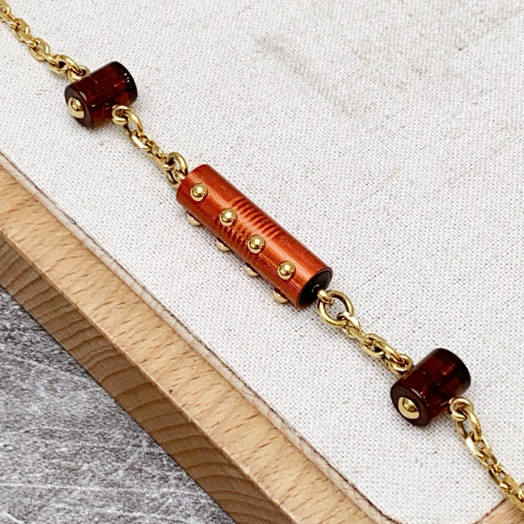 Louis Vuitton Orange Bracelet