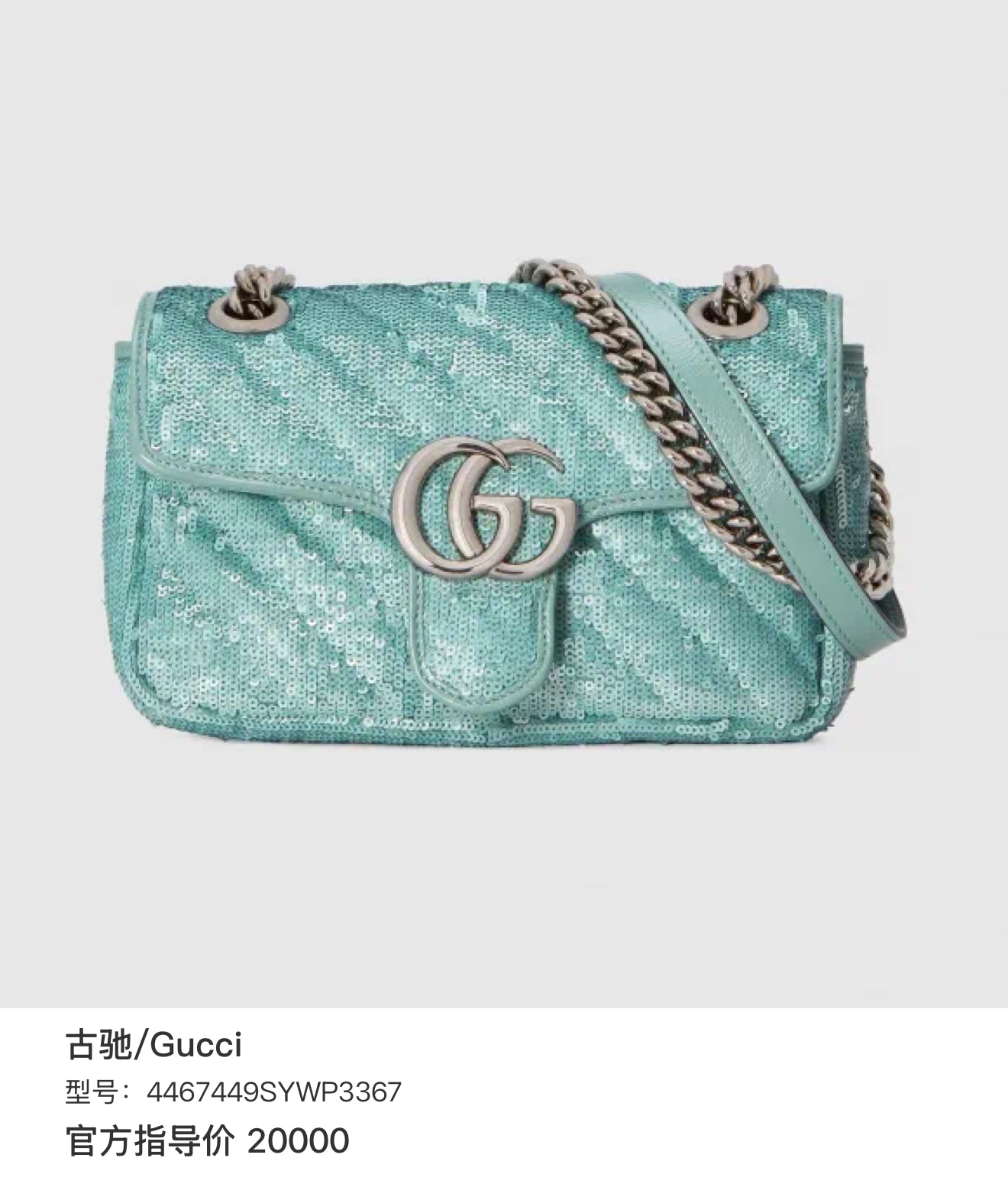 Gucci 4467449SYWP3367