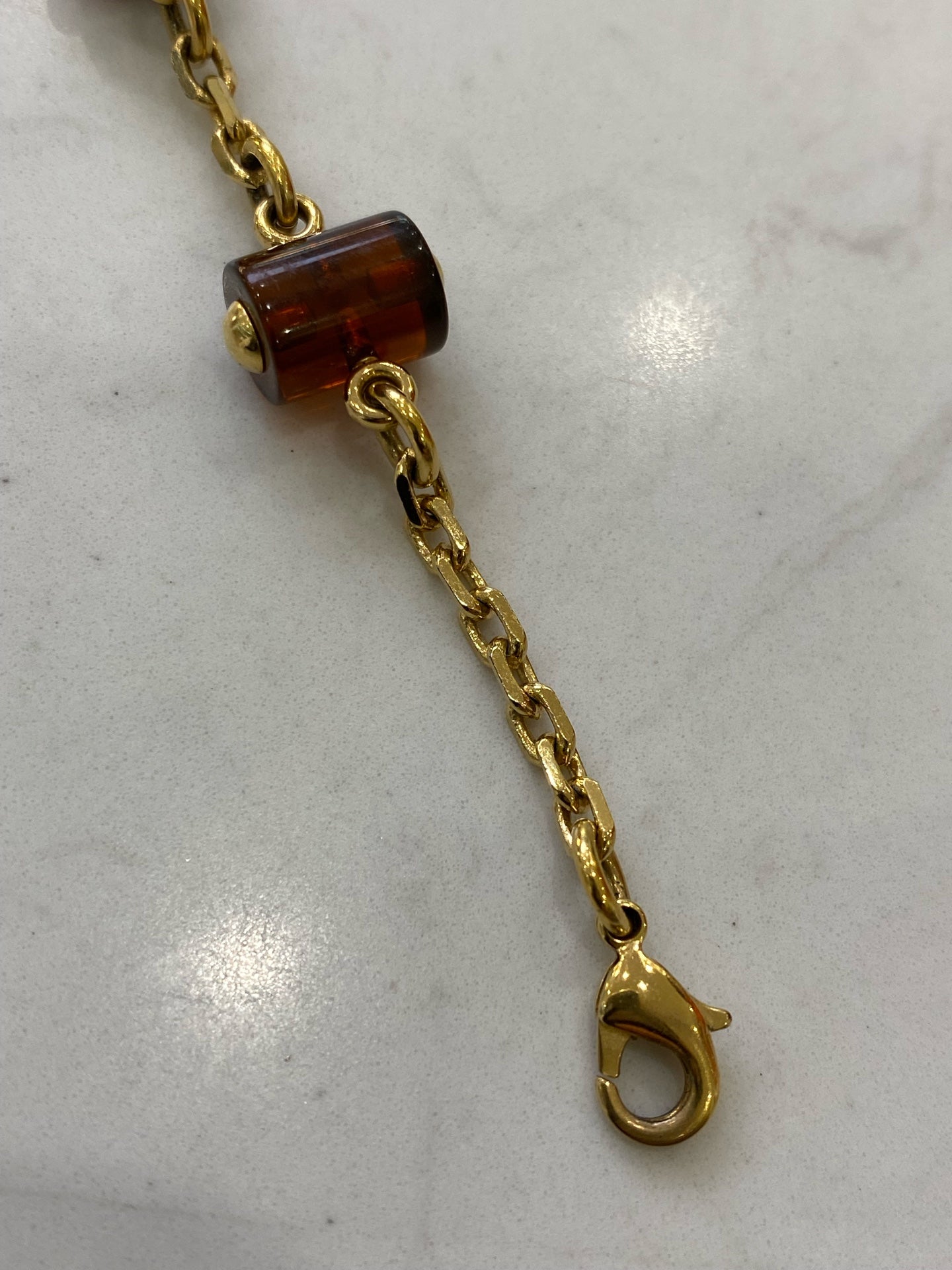 Louis Vuitton Orange Bracelet