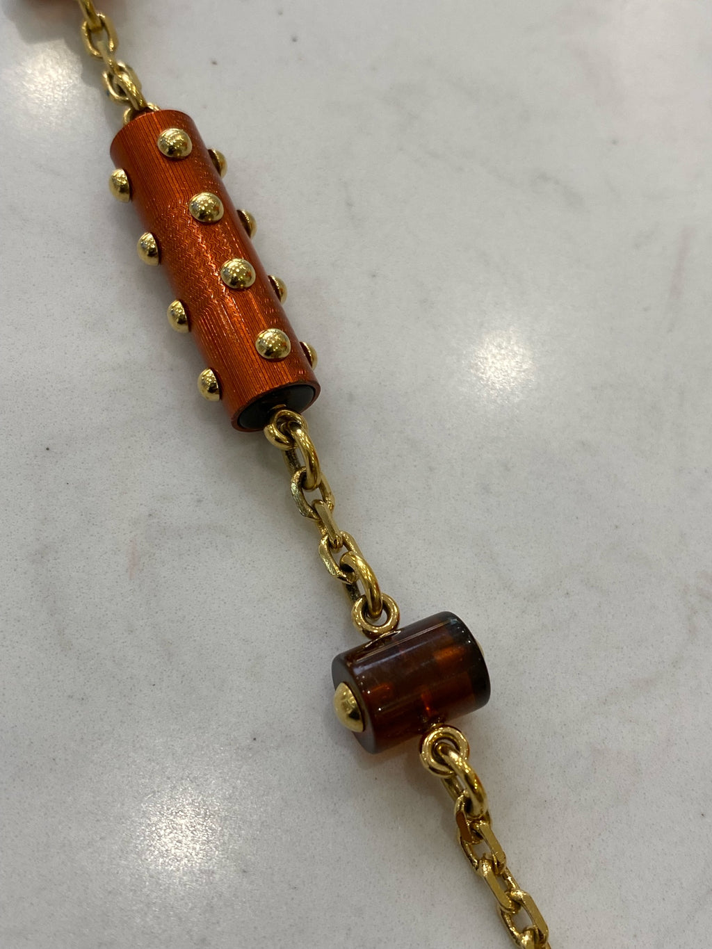 Louis Vuitton Orange Bracelet