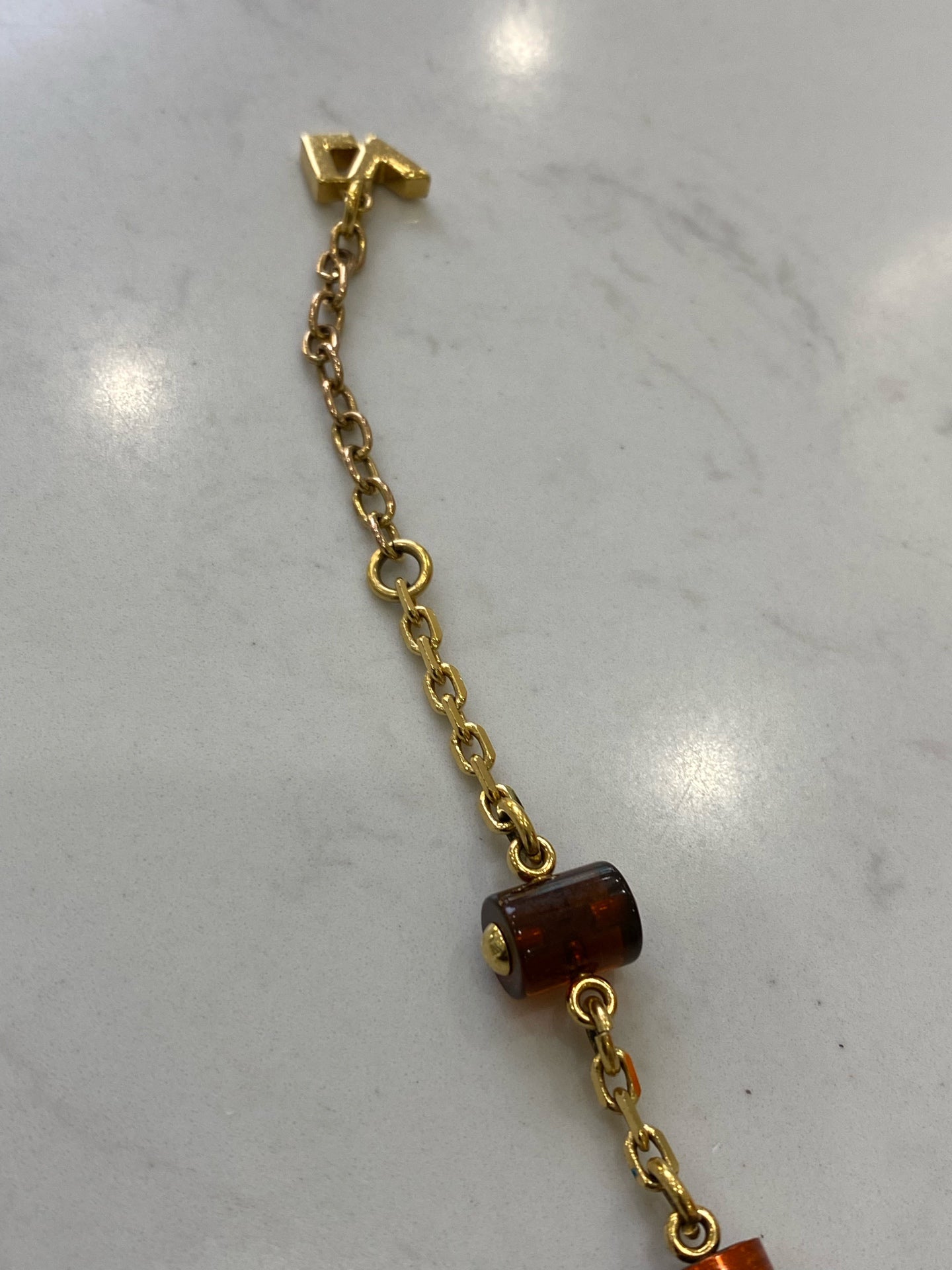 Louis Vuitton Orange Bracelet