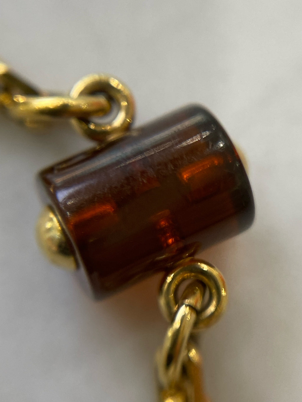 Louis Vuitton Orange Bracelet
