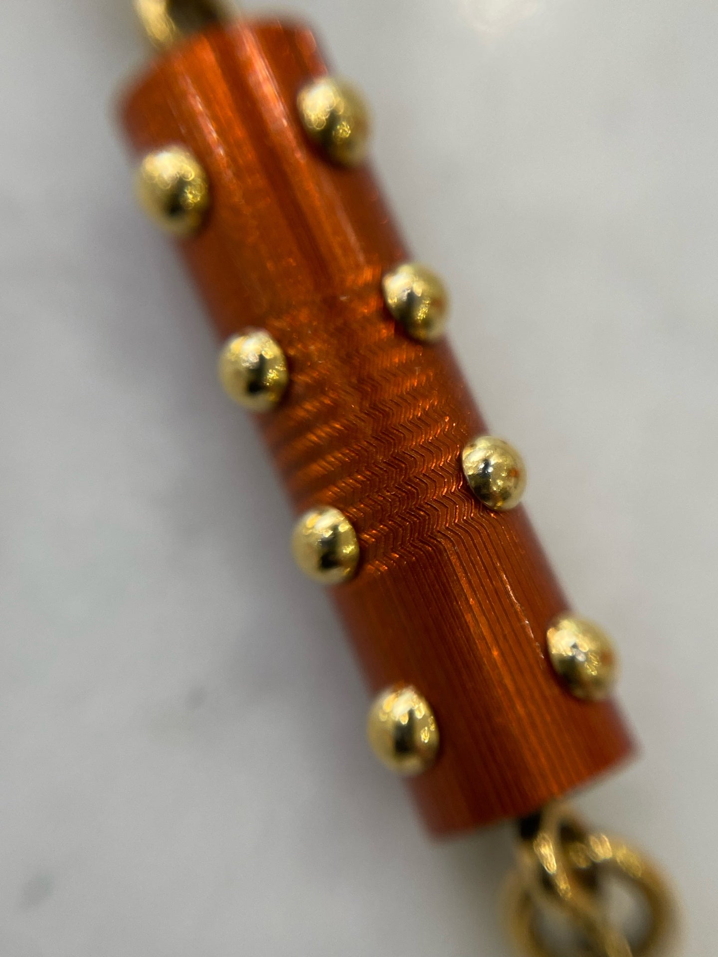 Louis Vuitton Orange Bracelet