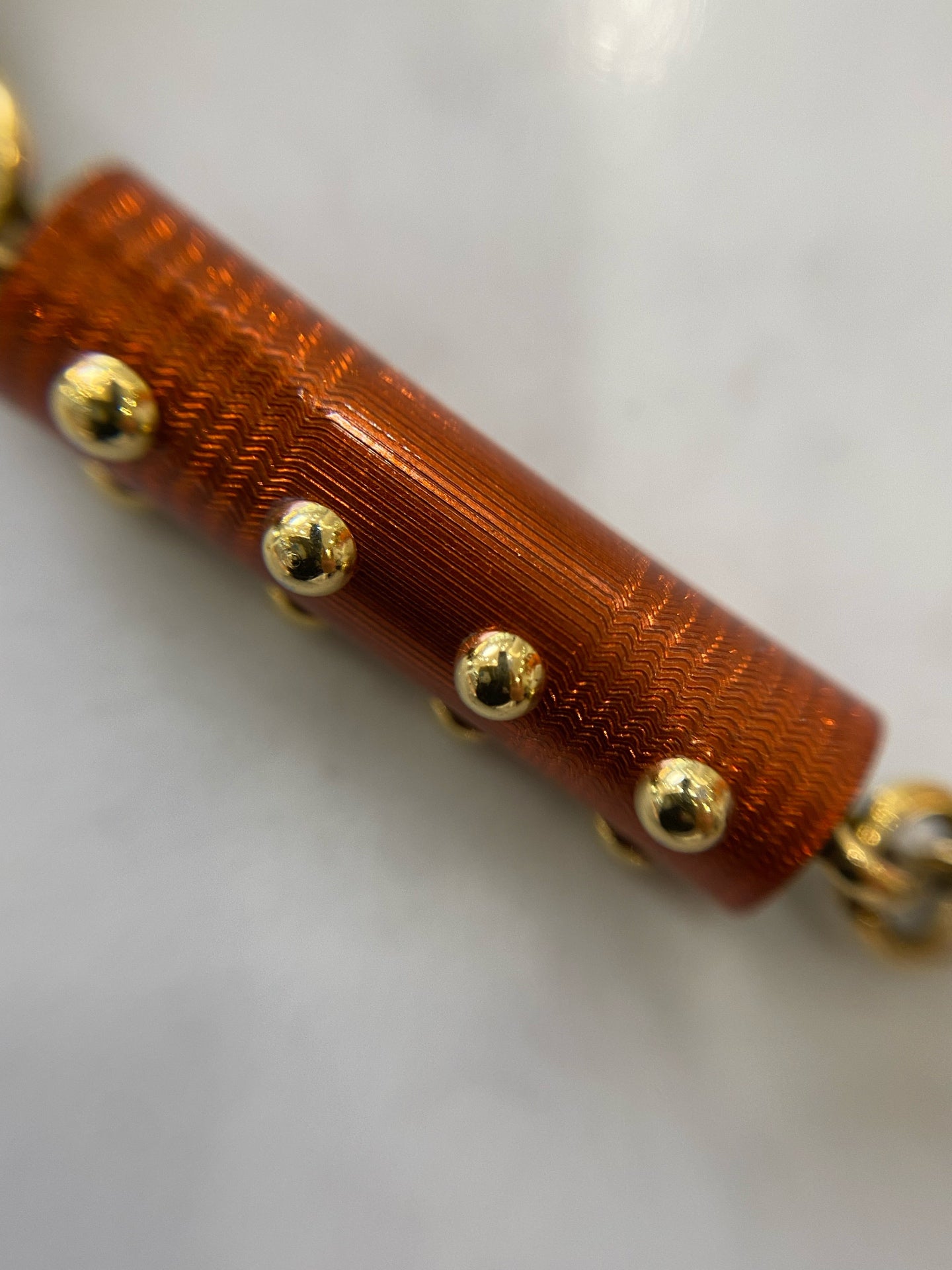 Louis Vuitton Orange Bracelet