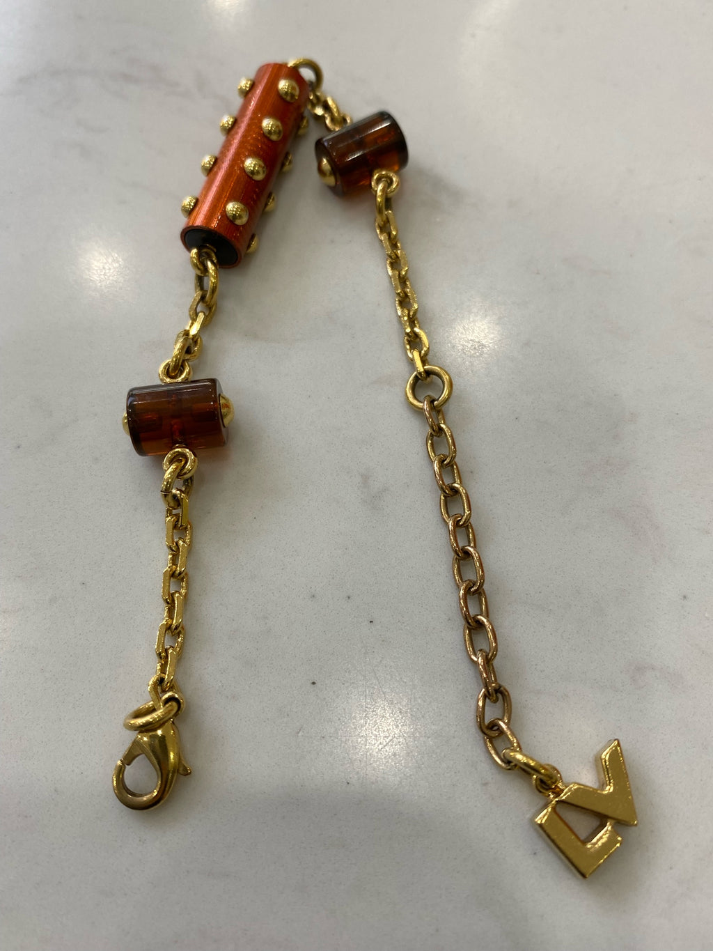 Louis Vuitton Orange Bracelet